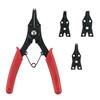 Alicates para Clips de Retención Cuatro en Uno Herramientas de Ferretería Alicates de Resorte de Grado Industrial Mantenimiento Mecánico Ahorro de Mano de Obra y Duraderos Adecuados para Múltiples Especificaciones