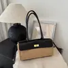Transfronterizo 2026 Nuevo Bolso de Mano Vintage para Mujer de Moda Casual de Nicho Bolso de Hombro de Alto Valor Simple Bolso de Axila