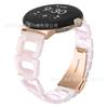 Adecuado para Google Pixel Watch Correa de Resina Tipo D Resina Acrílica Correa de Reloj Google 1/2/3/4/5