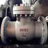 Válvula de retención de oscilación con brida de acero fundido H44H-16C Válvula de retención de servicio pesado