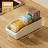 Caja de Almacenamiento para Ollas y Sartenes de Cocina con Ruedas Estante para Tapas de Ollas Organizador de Almacenamiento para Condimentos y Artículos Varios Debajo del Fregadero