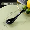 Colher Descartável Embalagem Individual Colher Barraca de Rua Comercial Plástico Espesso Mingau Para Levar Fast Food Colher de Sopa