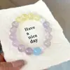 Nuevo popular pulsera de cuentas múltiples de cristal natural DIY cristal exquisito pulsera de cristal de alta gama suministro para transmisión en vivo