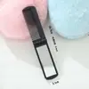 Espejo Plegable Mini de Colores Caramelo, Simple y Elegante, Espejo de Maquillaje Portátil, Combinación de Espejo con Tapa abatible y Peine, Peine Pequeño