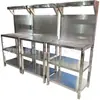 Jinshengli Alta Calidad Precio Asequible Torno Máquina de Chispa CNC Mesa de Operación Centro de Mecanizado CNC Banco de Trabajo Acero Inoxidable