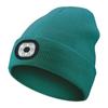Iluminación para Ciclismo al Aire Libre Linterna Frontal Gorro Correr de Noche Pesca Nocturna Gorro de Punto Emisor de Luz LED Camping Impermeable Linterna Frontal para Correr de Noche