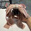 Encaje Vintage Lazo Pinza Francesa para Cola de Caballo Chica Fresca Pasador para el Cabello Tocado Simple Moda Viajero OL Accesorios para el Cabello