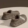 Pantuflas de Algodón Impermeables Eva para Hombre en Invierno Forradas de Felpa para Heattech y Suela Antideslizante en Talón Zapatos de Algodón para Usar Afuera Suela Gruesa Zapatos de Invierno para el Hogar