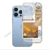 Estampa Retro Pôr do Sol Colagem Capa para Celular Maçã iPhone16pro Capa Macia de TPU Transparente Cobertura Total