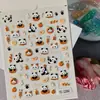 Adesivos de Unha de Panda de Desenho Animado Fofo 5D Em relevo Estéreo Panda Fofo DIY Adesivos de Unha para Crianças Modelo Yl