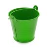 Maceta de hojalata para plantas suculentas, color caramelo, cubo de hierro pequeño, cubo portátil para niños, mini cubo de hierro pequeño, herramientas de jardinería