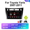 Adecuado para 05-12 Toyota Yaris Toyota Yaris Android imagen de reversa navegador para coche GPS