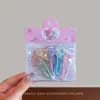Pinzas de Pelo de Flor de Dibujos Animados Coloridas para Niños, Pasadores Lindos para Bebés que No Dañan el Cabello, Pinzas Florales para Flequillo para Niñas