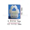 34355-Sd2-003 Es Adecuado para Honda Acura Tubería de Aceite Tubería de Agua Línea Manguera Clip de Sujeción Hebilla Enchufable