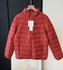 Nuevo Estándar Nacional 90 Plumón de Pato Blanco Ligero, Cálido, Delgado, Suave, Cuello Alto, Chaqueta de Plumón de Manga Larga a la Moda 25 Nuevo Invierno L1207Y