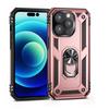 Aplicación transfronteriza de funda para teléfono móvil con anillo anti-caída Sergeant para iPhone 14 Pro Max, cubierta anti-caída con soporte para Apple 7 Plus