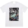 Camiseta Malcolm X 25Ss Marca Trendy Europea y Americana Foto de Personaje Camiseta de Manga Corta Algodón Puro para Hombre y Mujer Manga Media Pareja