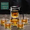Bule com Infusor para Chá Atacado para Uso Doméstico, Bule com Separação de Chá e Água, Preparador de Chá Preguiçoso Integrado, Bule Multifuncional