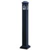 Recolector de colillas de cigarro para exteriores para interiores y exteriores para colgar en la pared vertical columna de ceniza para fumar industrial acero inoxidable colilla de cigarro