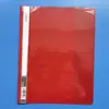 Pasta transparente de PVC A4 com dois furos pasta simples pasta para fichário de 2 furos pasta de relatório 320 pasta com perfurador