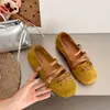Sapatos Mary Jane de Ballet Estilo Francês para Mulheres, Novo Modelo de Verão 2026 com Laço, Adequados para Combinar com Vestidos, Sapatos Rasos de Sola Macia