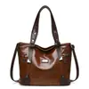 2026 Fábrica Transfronteiriça Moda Tendência Elegante Grande Capacidade Couro Macio Bolsa de Mão de Alta Qualidade Versátil Bolsa de Ombro