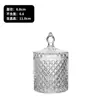 Bolsa mongola creativa taza de aromaterapia taza de vela DIY con tapa candelabro para sala de estar frasco de vidrio de soja