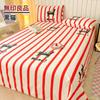2025 Nueva Sábana de Cama de Algodón Puro Pieza Única Algodón Puro 100 Fresco Pequeño Colcha Individual Dormitorio de Estudiante Juego de Tres Piezas para Niños 2