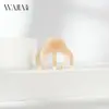 Presilha de Cabelo Wjia em Acetato Estilo Francês, Moderna e Versátil, Sensação de Alto Padrão, Presilha de Tamanho Médio para Mulheres, Adequada para Penteados Meio Presos, Presilha Jacaré
