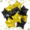 Decoração de Cena para Festa de Aniversário Infantil Balão de Folha de Alumínio Estrela Cor Macaron Conjunto de Balões para Proposta de Primeiro Aniversário de Bebê