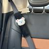 Almohadilla para cinturón de seguridad de coche, oso de peluche lindo, cinturón de seguridad de coche, cinturón de hombro antidesgaste, decoración universal, popular en redes sociales, mujeres