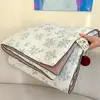 Colcha de Gasa Arrugada Lavable a Máquina para Verano, Colcha para Aire Acondicionado, Colcha Doble Lavable para Uso Doméstico de Verano, Colcha Delgada para Dormitorio Universitario