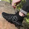 2023 Sapatos Respiráveis de Secagem Rápida Flyknit para Esportes Aquáticos, Mergulho, Caminhada, Viagem e Montanhismo, Sapatos Especiais Masculinos para Rafting