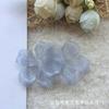 Joias DIY K-Style Material Popular Peça de Flor em Forma de Gaze de Neve de Camada Dupla Broche Pétala Super Fada