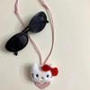 Manos libres ~ cuerda para gafas de gatito linda pequeña cadena para gafas de sol infantil versátil portátil anti-pérdida