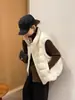 Colete de Algodão com Penas Estilo Coreano de Alta Qualidade com Gola Alta Feminino Outono/Inverno Tamanho Grande Versátil de Botão Único Espessado Quente Emagrecedor