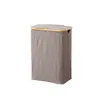 Cesta Plegable para Ropa Sucia de Hogar Transfronteriza, Cesta de Tela para Ropa Sucia con Dos Bolsas Interiores, Cesta para Ropa Sucia de Baño, Estilo Popular