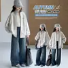 Chaqueta de Béisbol Casual para Niñas 2026 Primavera y Otoño Nuevo Estilo Cárdigan Holgado Versátil Deportiva Casual
