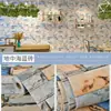 Pegatinas de Pared Aislantes para Interiores, Paneles de Pared Cálidos a Prueba de Frío, Espuma Suave Anticolisión, Paquete Suave, Aislamiento Refrigerante Ultragrueso, Papel Tapiz Autoadhesivo para Balcón