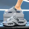 Sandalias de Hombre de Alta Calidad Pantuflas Desgaste Bidireccional Integrado Verano Hombre Exterior Duradero Conducción Suela Gruesa Antideslizante Impermeable Zapatos de Hombre