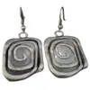 Pendientes Exagerados de Personalidad Europea y Americana Cuadrados Huecos en Espiral de Aleación Pendientes Creativos Retro de Vórtice Transfronterizos Aliexpress