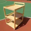Mesa de Arte Móvel para Jardim de Infância Sala de Aula de Artes Armário de Armazenamento de Papel de Desenho em Madeira Maciça Estúdio de Educação Infantil Rack Organizador Armário de Artes