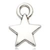Accesorios de joyería de aleación hechos a mano DIY retro 1 estrella hueca de cinco puntas estrella meteorito collar pendientes colgante colgante