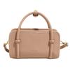 Bolso Pequeño Retro Marrón de Gama Alta para Mujer 2025 Nuevo Otoño e Invierno Bolso Cruzado Versátil Bolso Cuadrado Pequeño Portátil Súper Popular