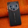 Para Huawei mate60pro Funda de Teléfono Electrochapada Huawei Lujo Todo Incluido M60 Funda de Cuero para Hombre de Negocios