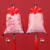 Sacos de sachê vazios para o Festival do Barco-Dragão, bolsas de estilo antigo, sachês com borla de palácio, sachês de folha de artemísia, presentes portáteis Hanfu atacado