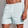 Pantalones Cortos Rectos Simples para Hombre Pantalones Cortos de Playa Casuales Pantalones Cortos Camuflaje Sueltos Bloques de Color Pantalones Cortos de Baloncesto