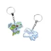 Chaveiro de Acrílico Personalizado Desenho Animado DIY Marca Mercadoria Imagem Cultural Pingente Lembrança Personalizada