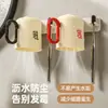 Soporte para cepillos de dientes Montado en la pared Vaso para cepillos de dientes Soporte para vaso de enjuague bucal Sin taladro Soporte para cepillos de dientes con ventosa magnética