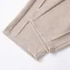 Nova Coleção Outono/Inverno 2026: Calças casuais quentes e confortáveis com forro de fleece para mulheres de meia-idade e idosas, apresentando um design slim fit e um comprimento que valoriza a silhueta.